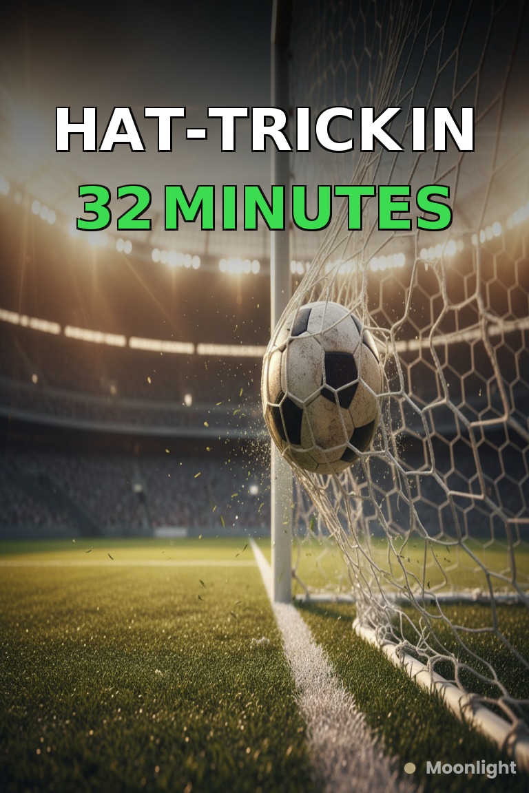 Dembele's Incredible 32 Minute Hat-Trick