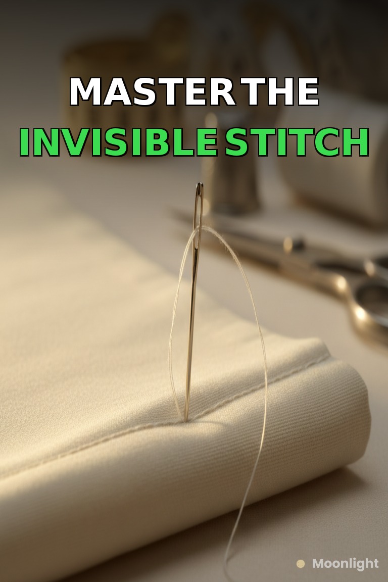 How to Sew an Invisible Stitch